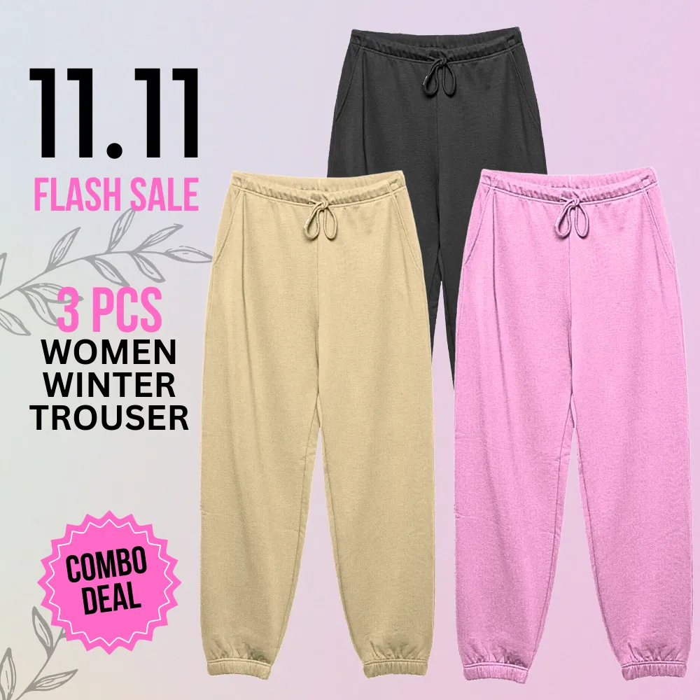 3 Pcs Ladies Winter Trouser Package Package #8