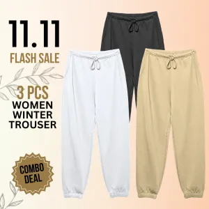 3 Pcs Ladies Winter Trouser Package Package #8