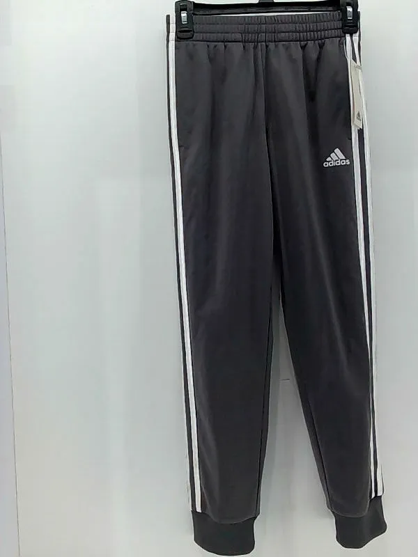 Adidas Boys Medium Tricot Jogger Pants with Elastic Waistband