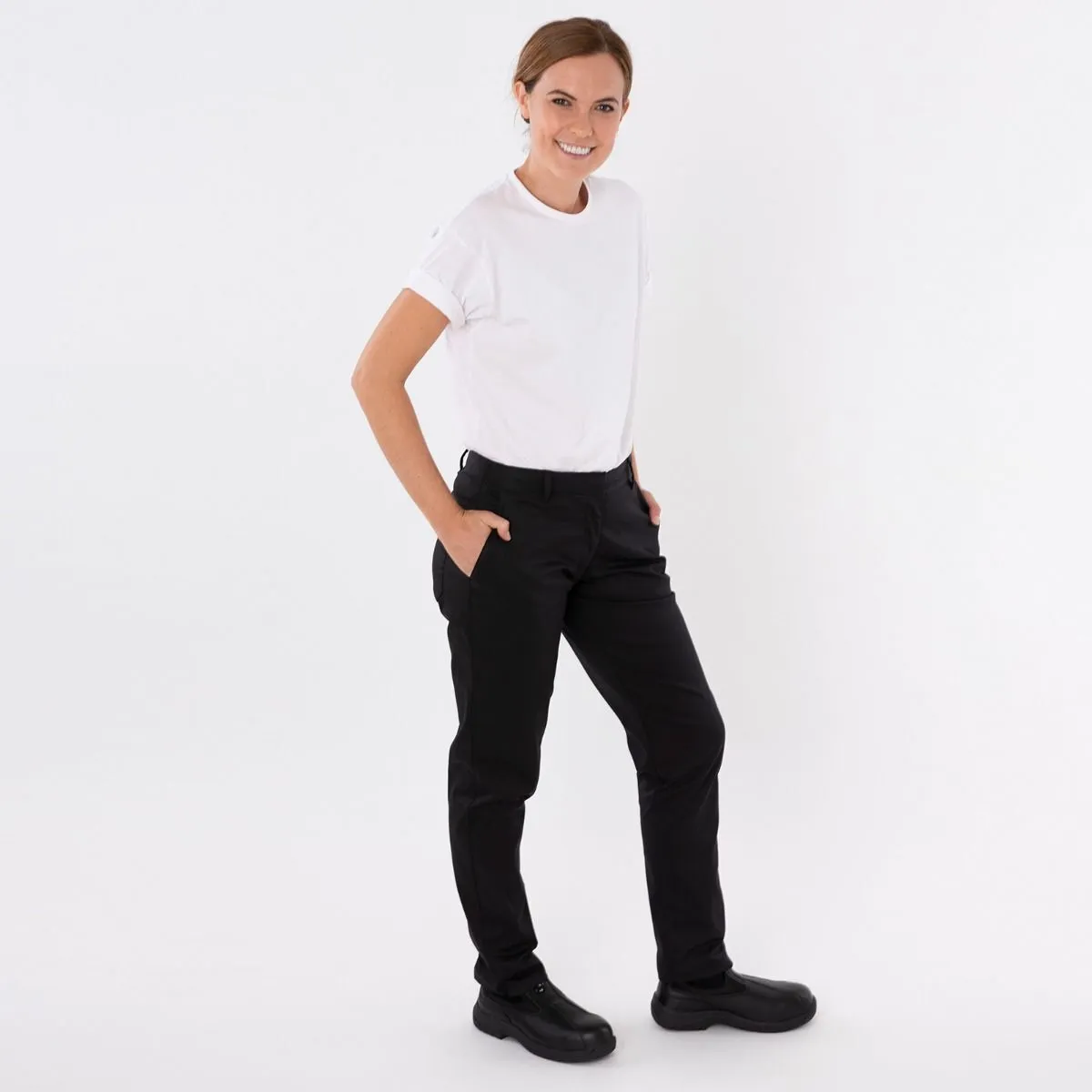 AFD Womens/Ladies Stretch Chef Trousers