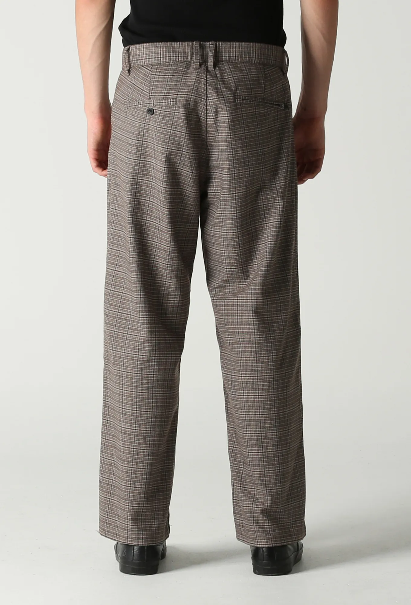 AG SLACKS (Brown / Grey Plaid)