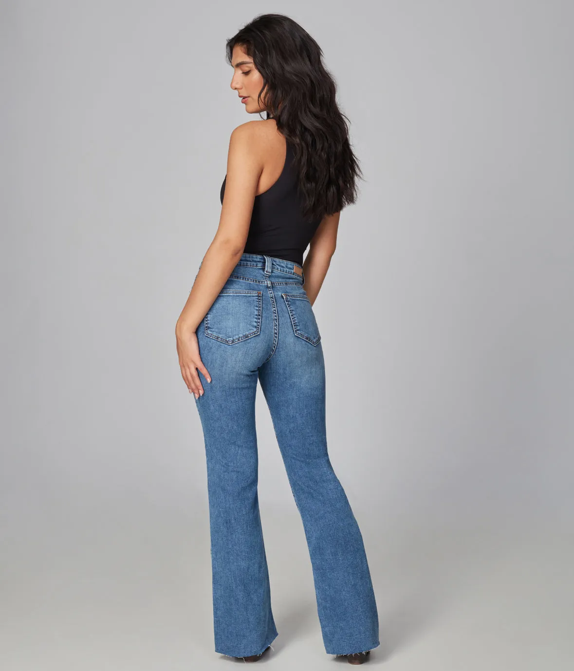 ALICE-BM High Rise Flare Jeans