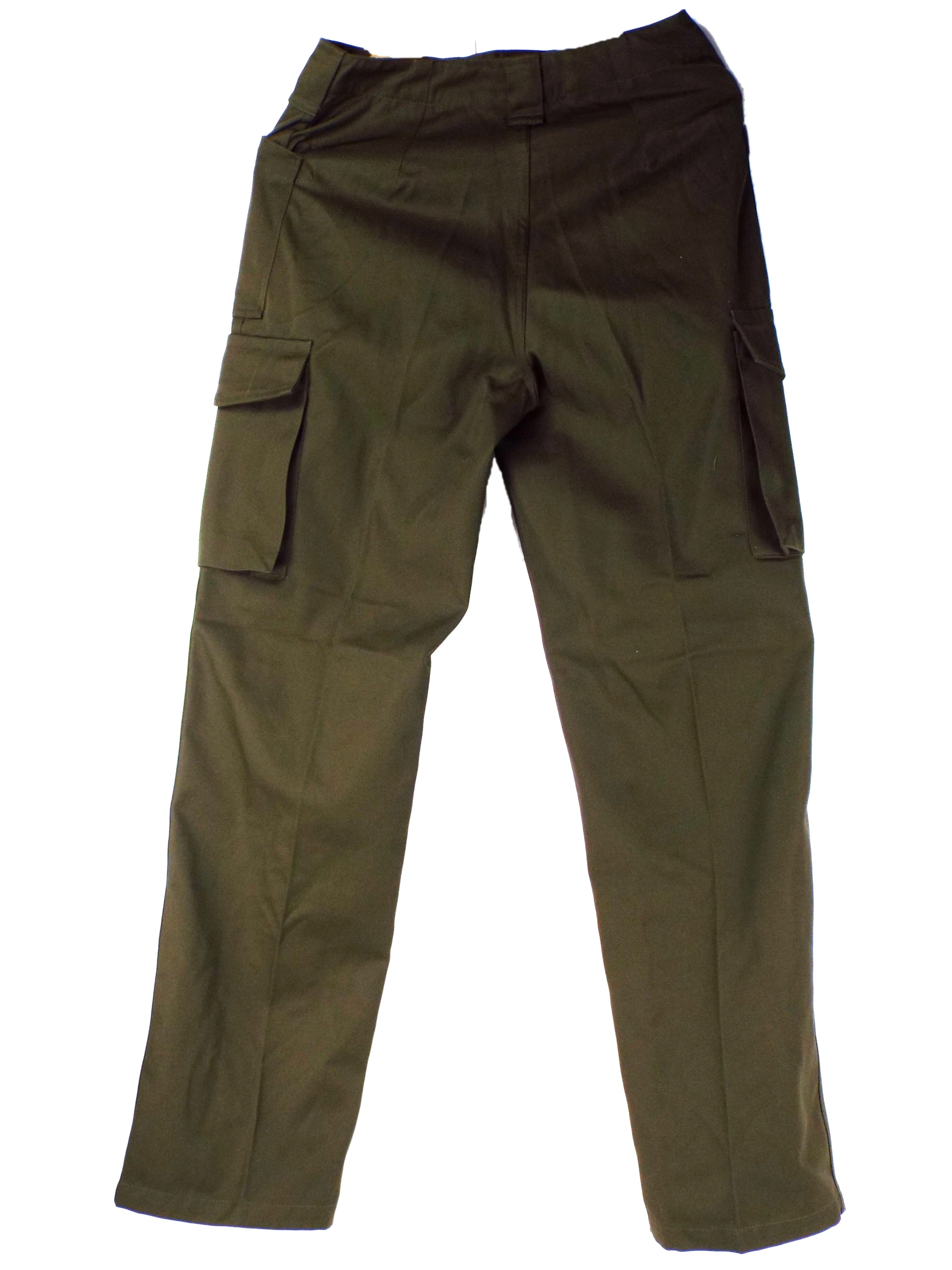 Austrian Women's Olive Green Combat Trousers - button fly - Grade 1