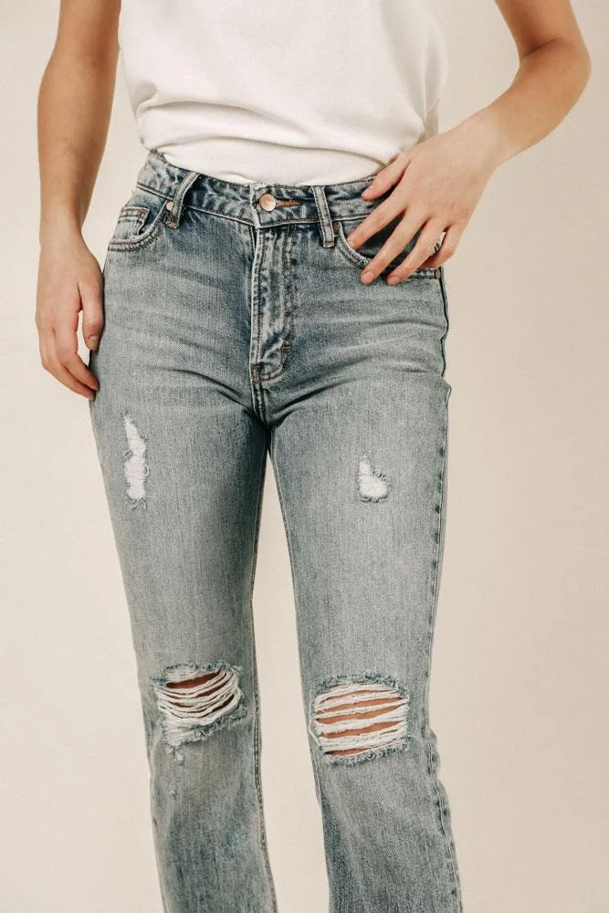 Bohme Distressed Mom Jeans