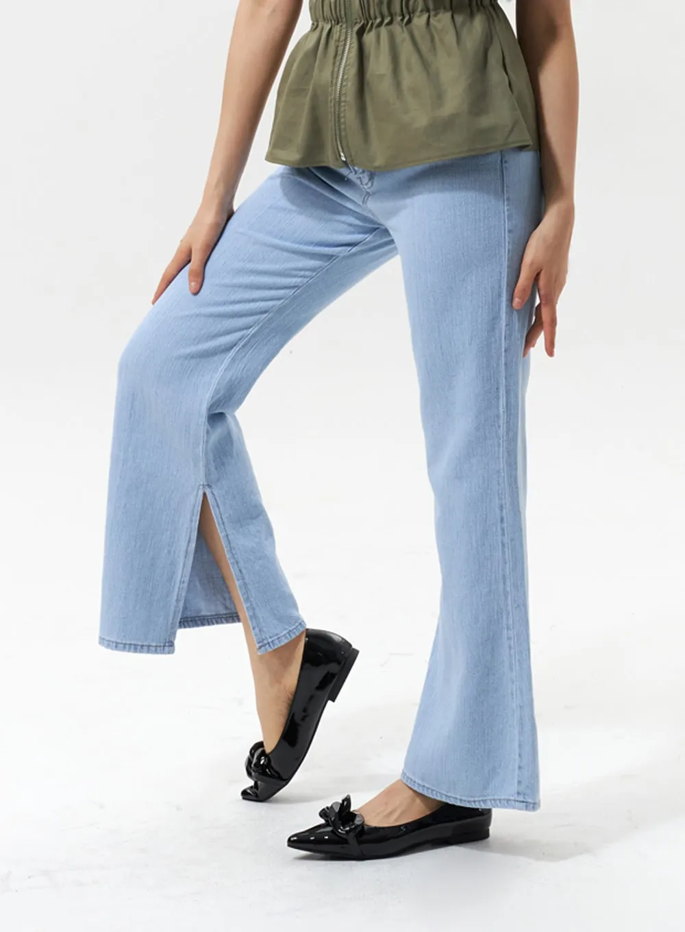 Bootcut Wide Jeans IU322