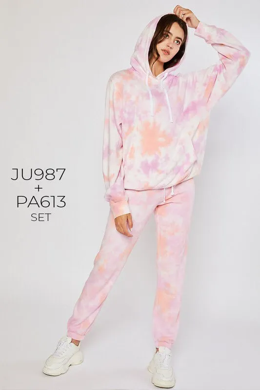 Boyfriend Fit Hoodie & Joggers Lounge Set