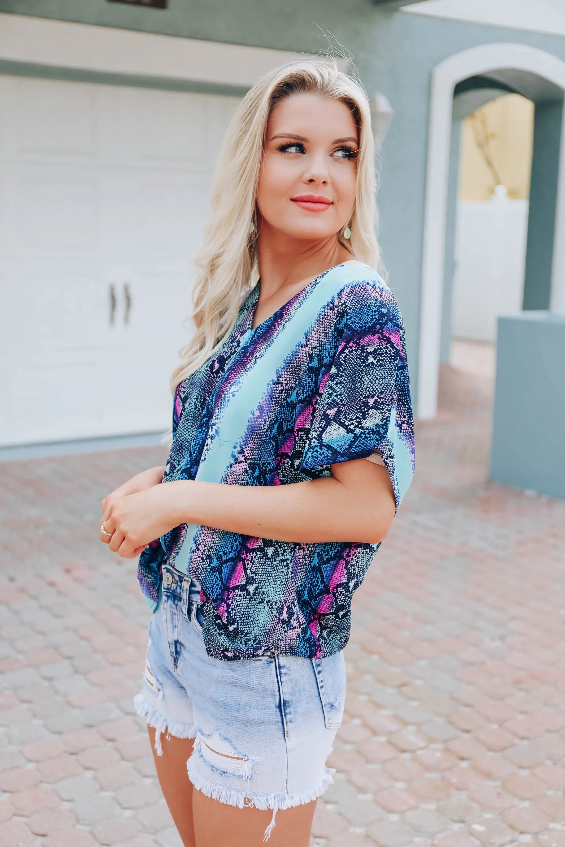 Calming Balance Chiffon Blouse