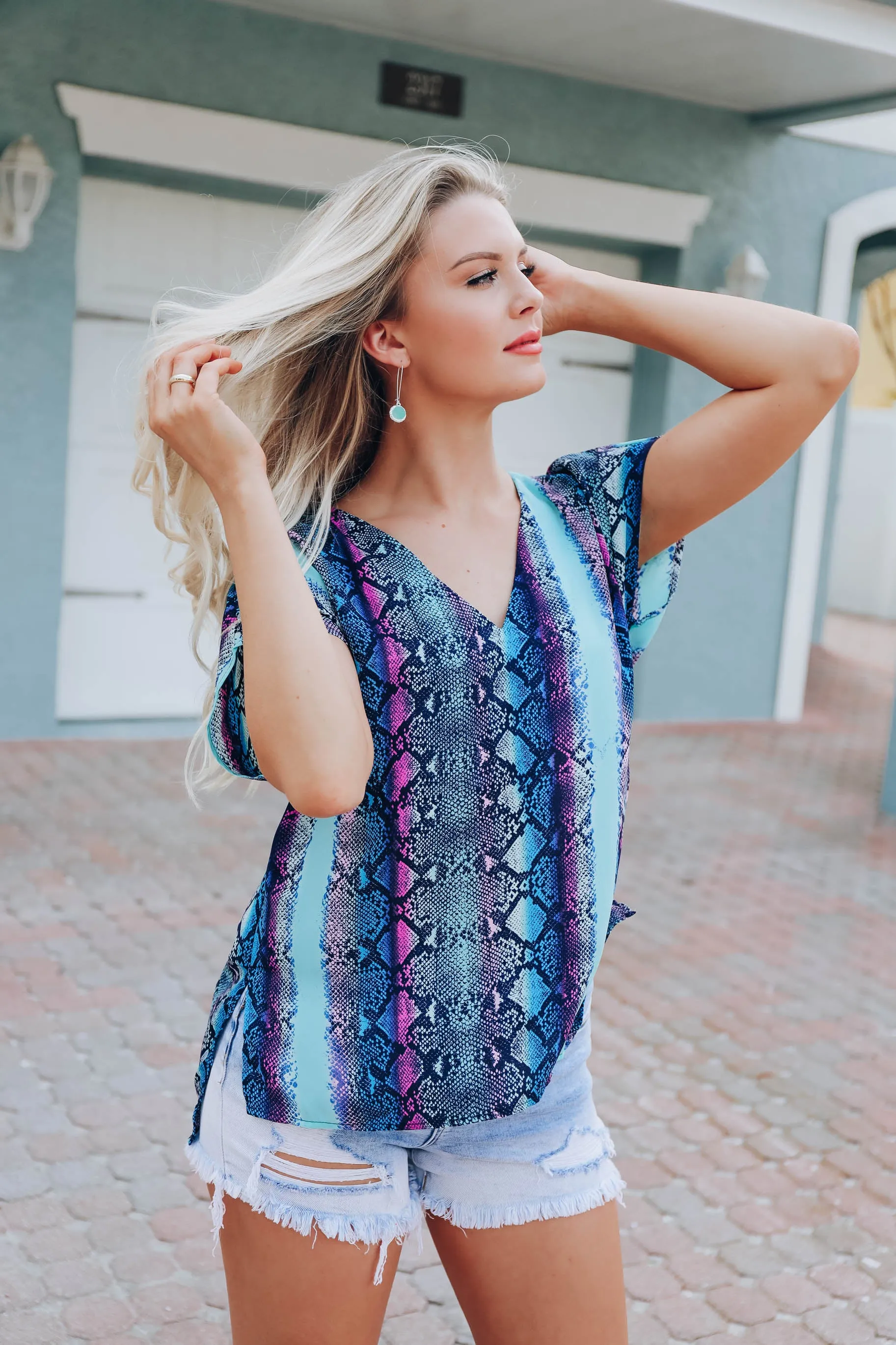 Calming Balance Chiffon Blouse