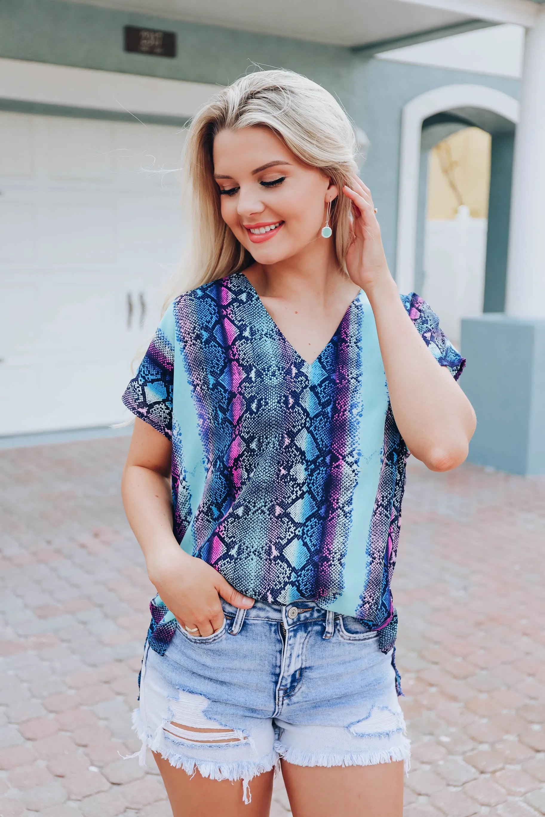 Calming Balance Chiffon Blouse