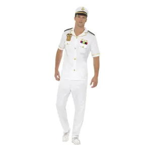 Captain Adult Costume, Short Sleeve