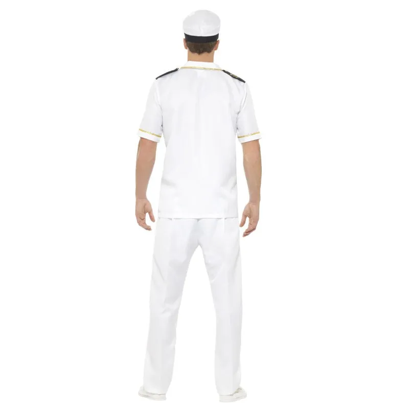 Captain Adult Costume, Short Sleeve