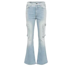 Cargo Flare Jeans