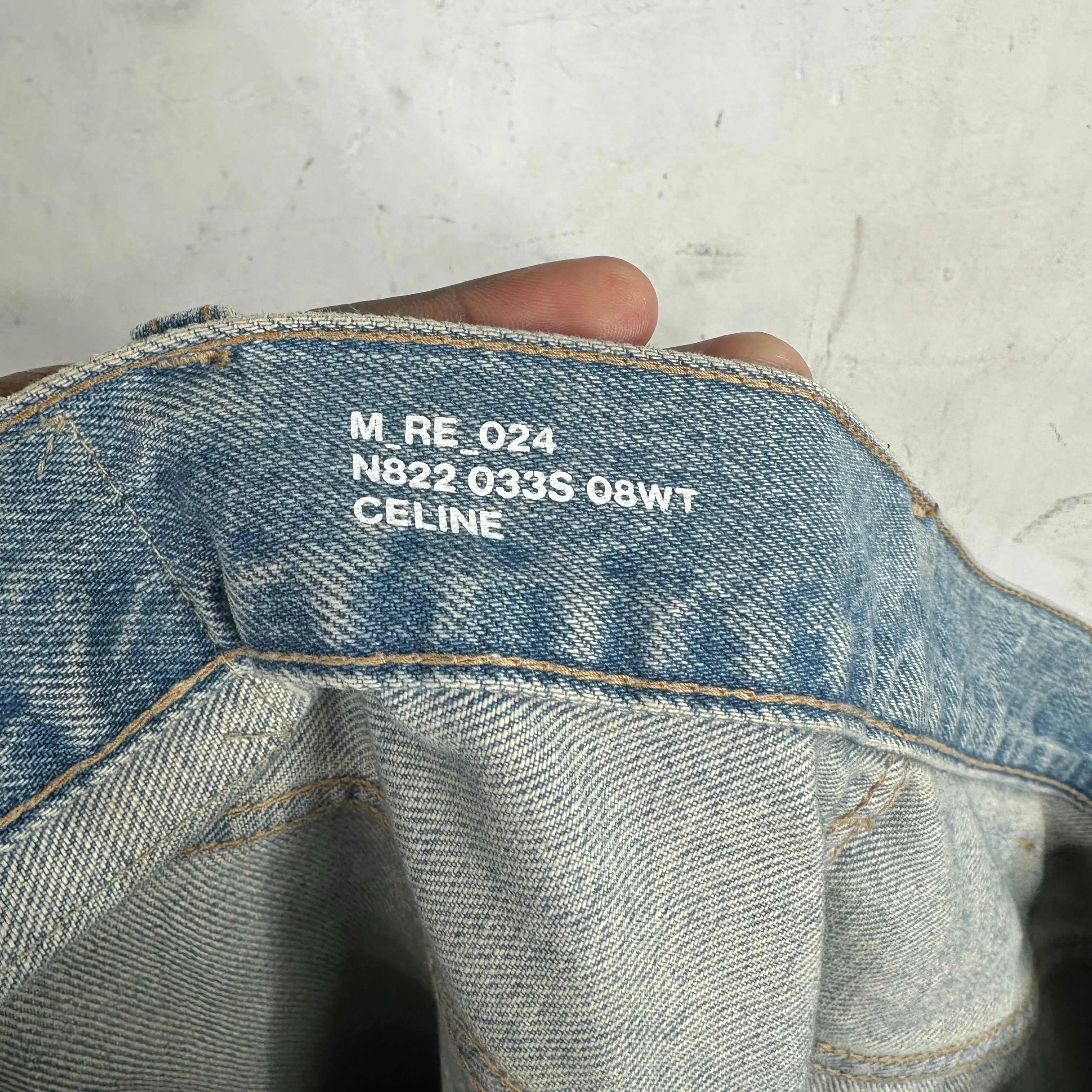 Celine Distressed Wesley Jeans