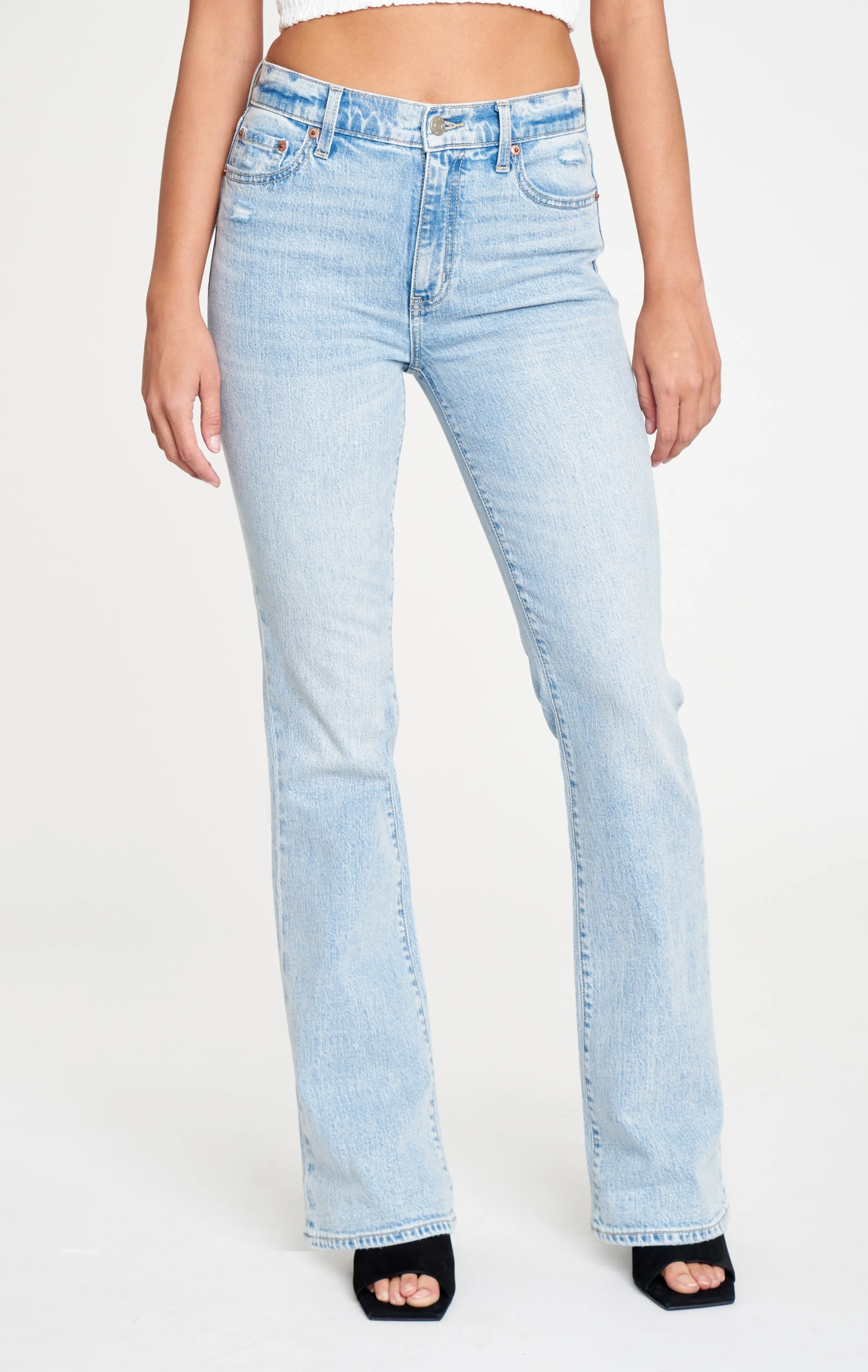 Covergirl Mid-Rise Flare Leg Bootcut Jeans