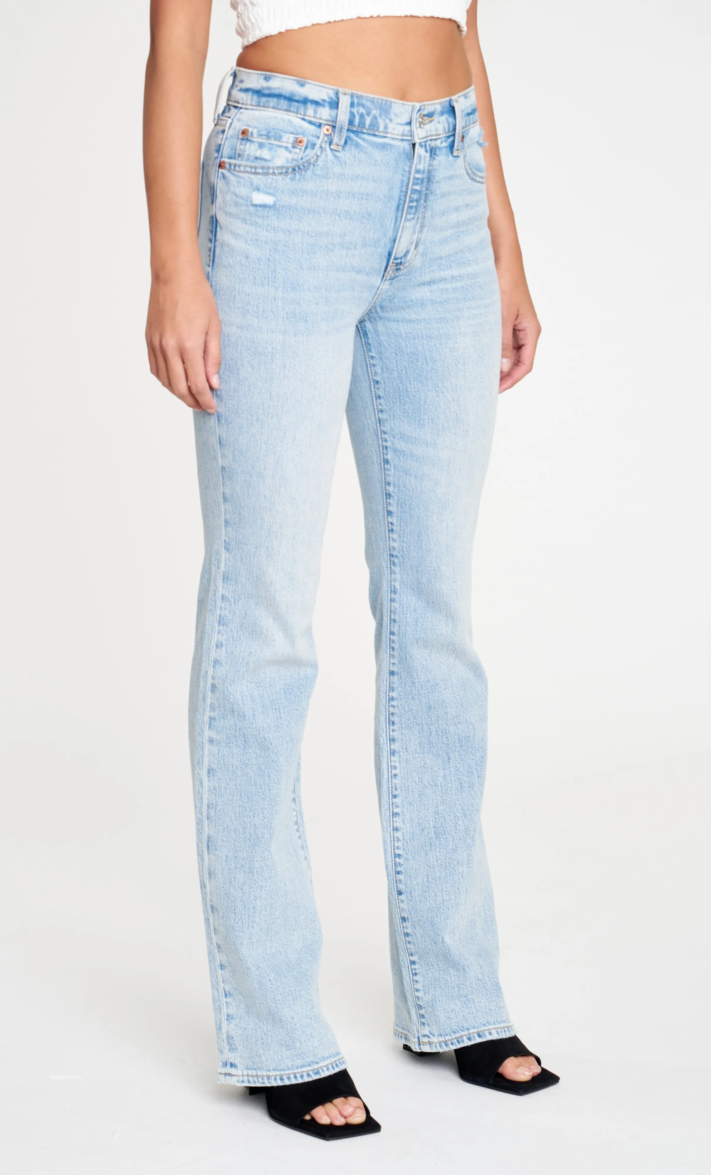 Covergirl Mid-Rise Flare Leg Bootcut Jeans