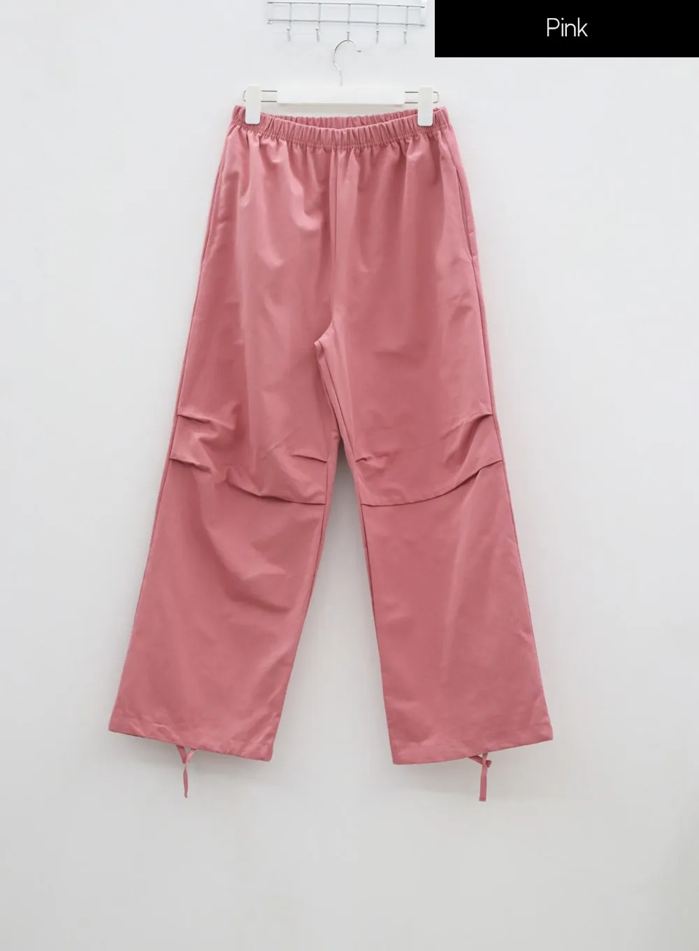 Drawstring Wide Track Pants IF314