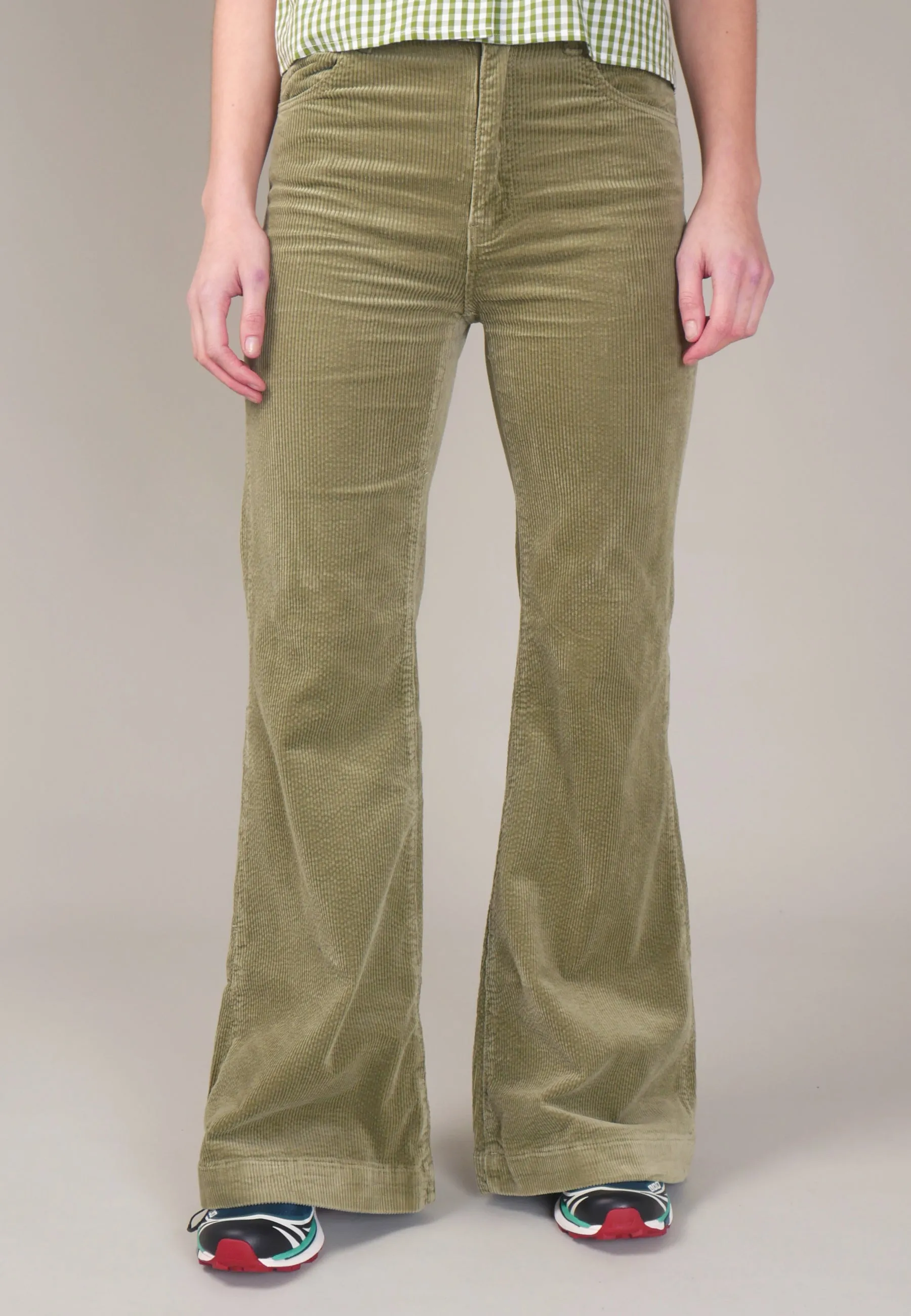 Eastcoast Flare Jeans - fern cord