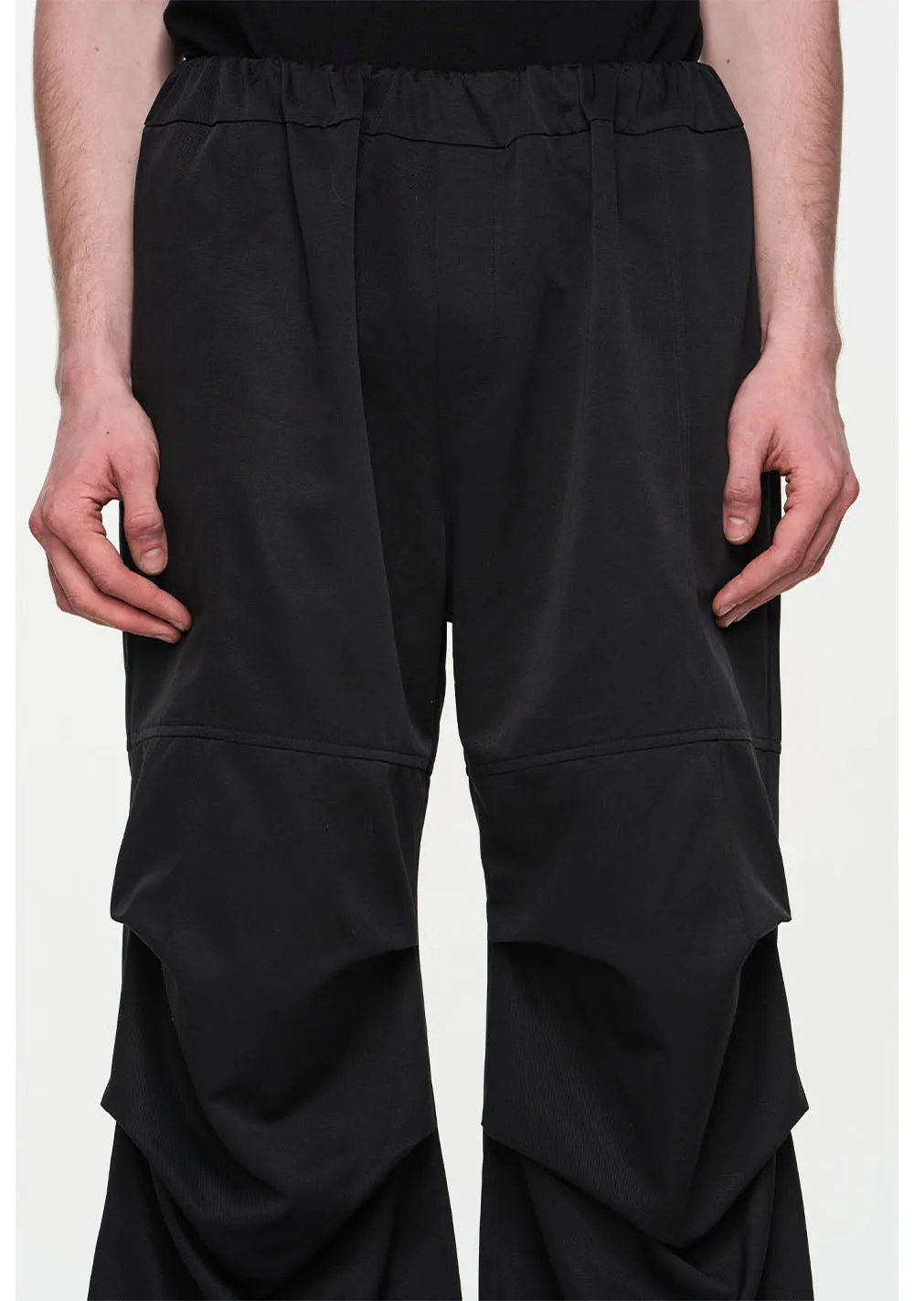 Elastic waist casual pants