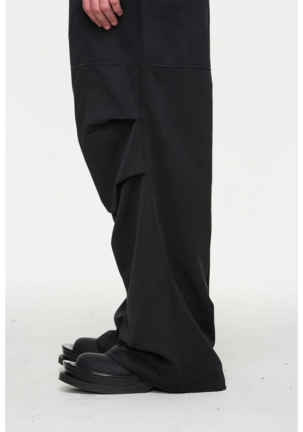 Elastic waist casual pants