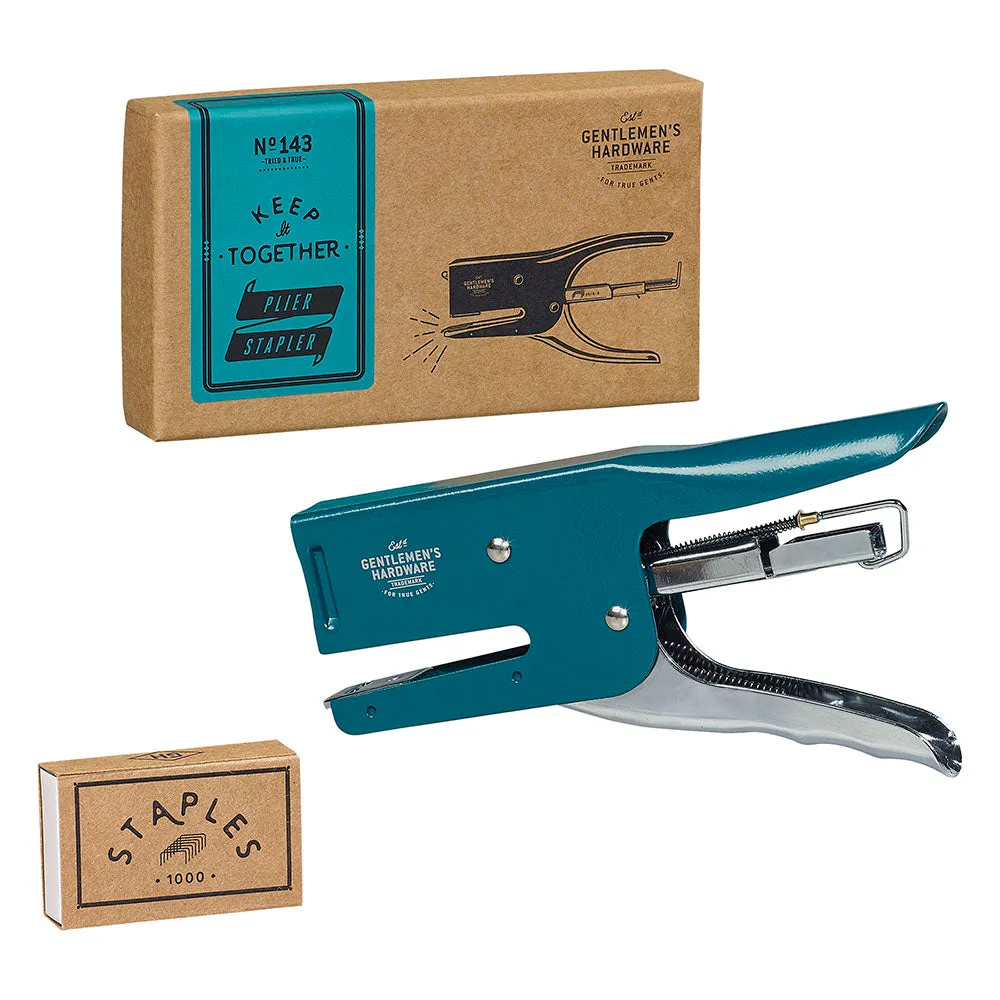 Gentlemen's Hardware Plier Stapler