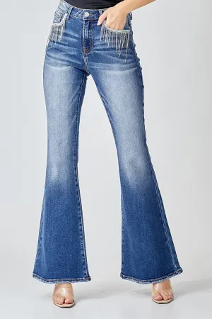 Gone Country Embellished Flare Jeans