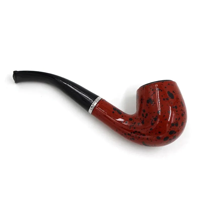 Great Gatsby 1920's Flapper Gentlemen's Ebony Wood Tobacco Smoking Pipe