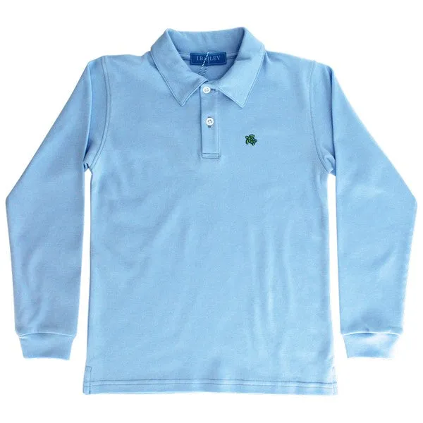 Harry L/S Polo-Bayberry