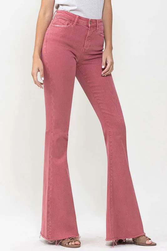 High Rise Super Flare Jeans