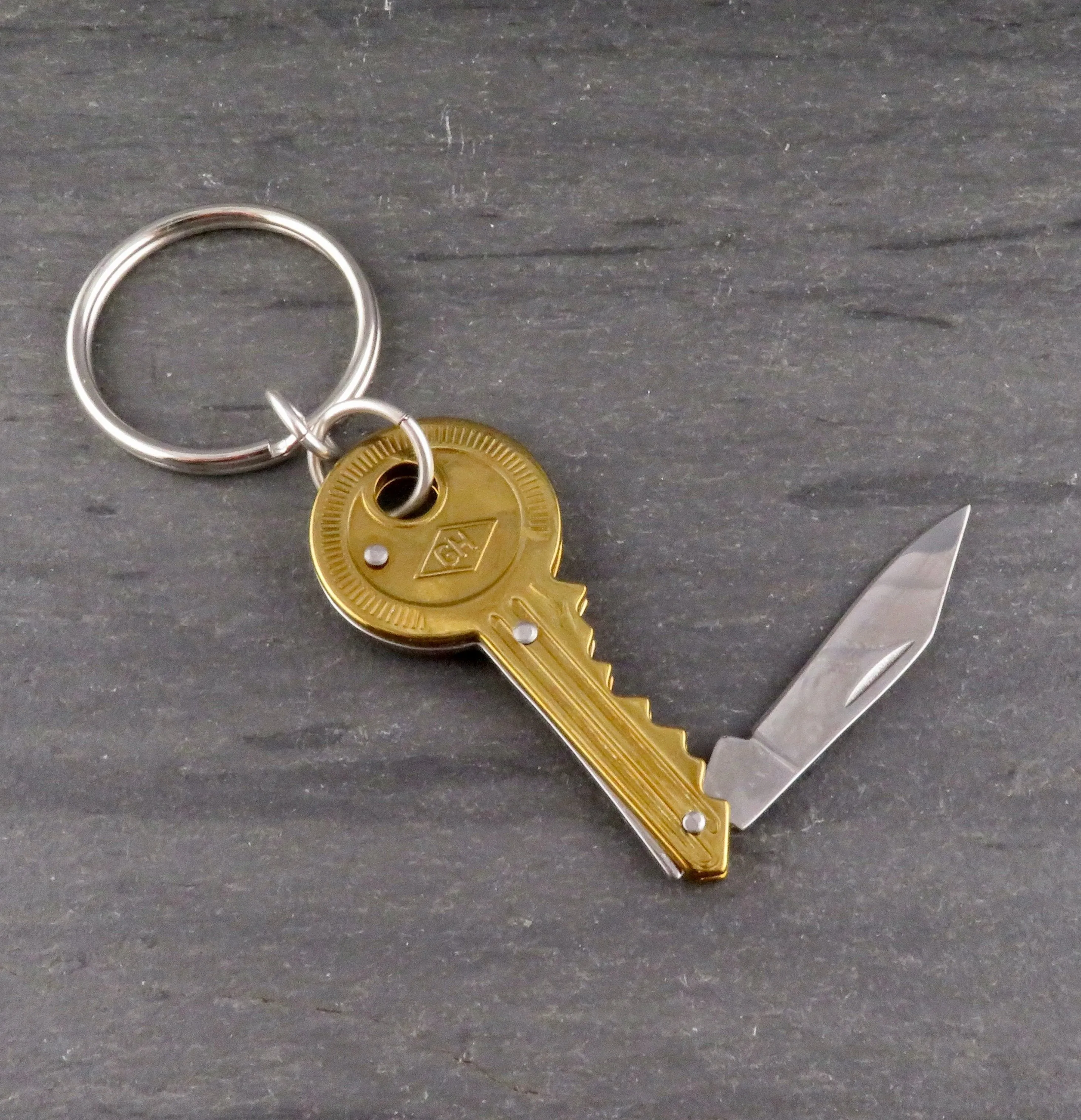 Key Pocket Knife Keyring