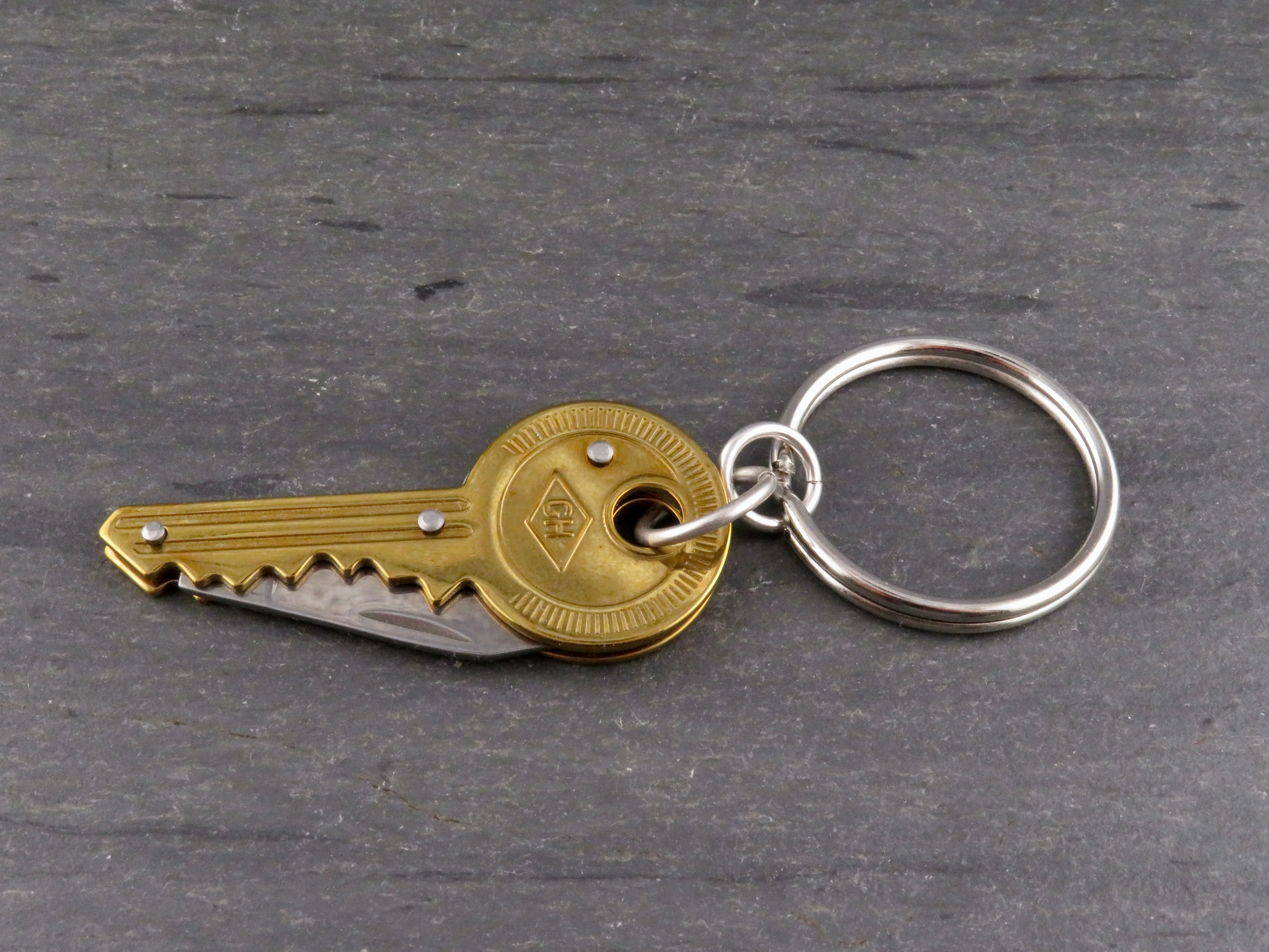 Key Pocket Knife Keyring