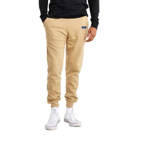 Khaki Premium Logo Jogger Pants