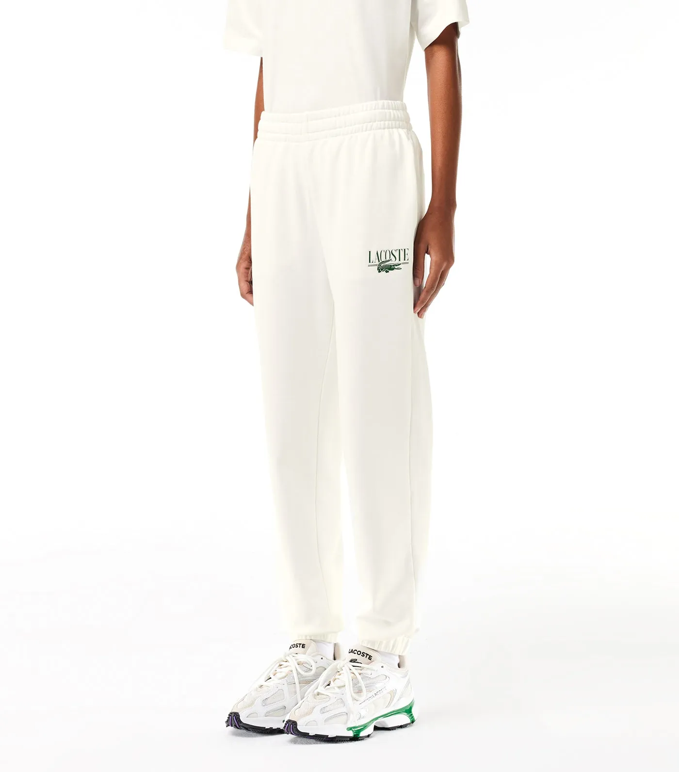 Lacoste Printed Jogger Track Pants Flour