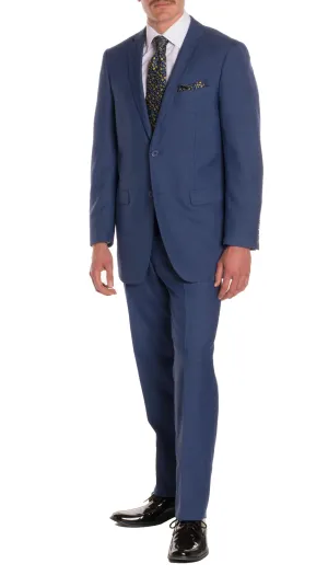 New Blue Regular Fit Suit - 2PC - FORD