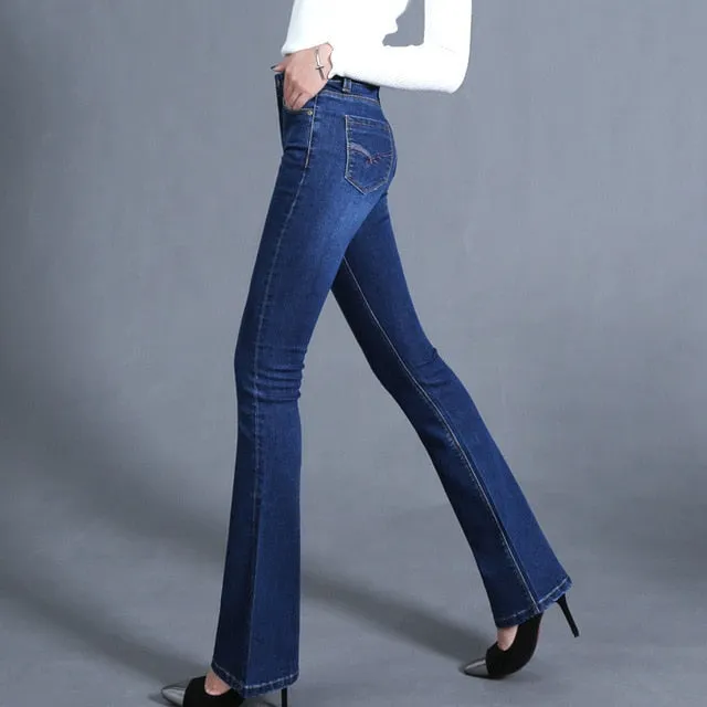 New Women's High Quality Fashion Casual Jeans Slim Jeans