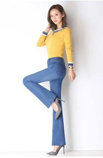 New Women's High Quality Fashion Casual Jeans Slim Jeans