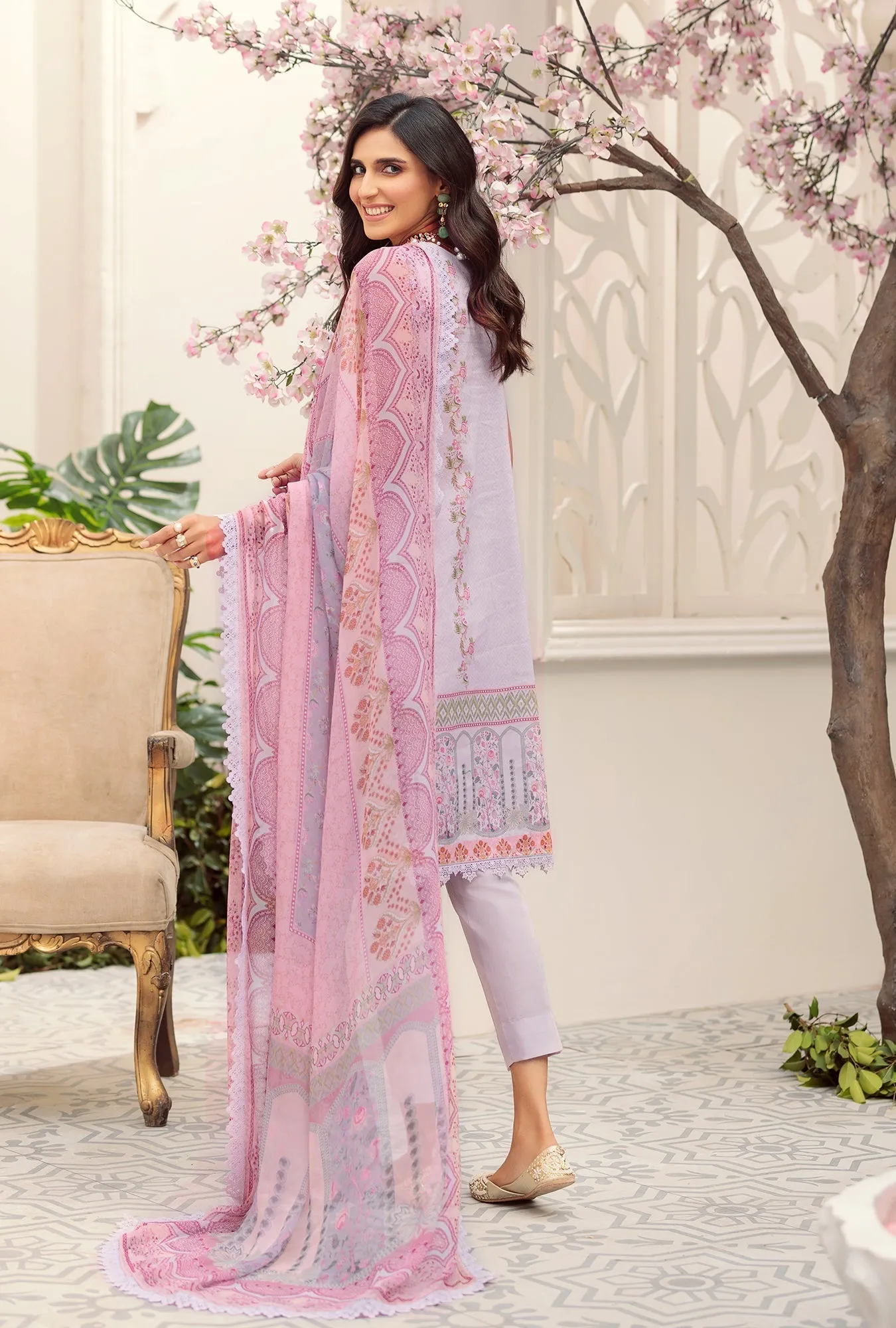 Noor Prints by Saadia Asad Lawn Collection 2022 – D4-B