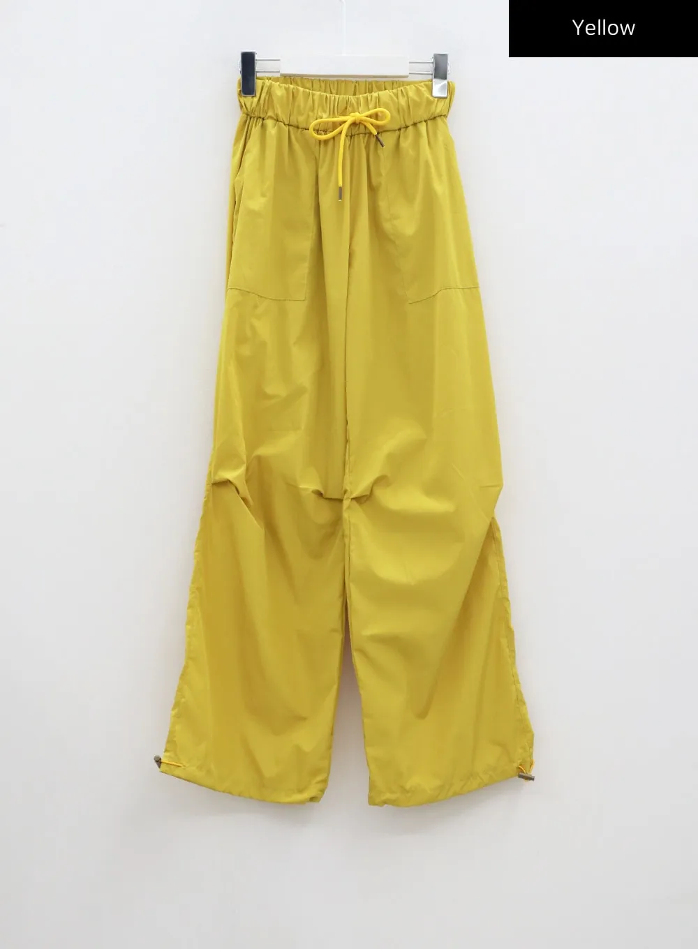 Nylon Wide Track Pants CM330