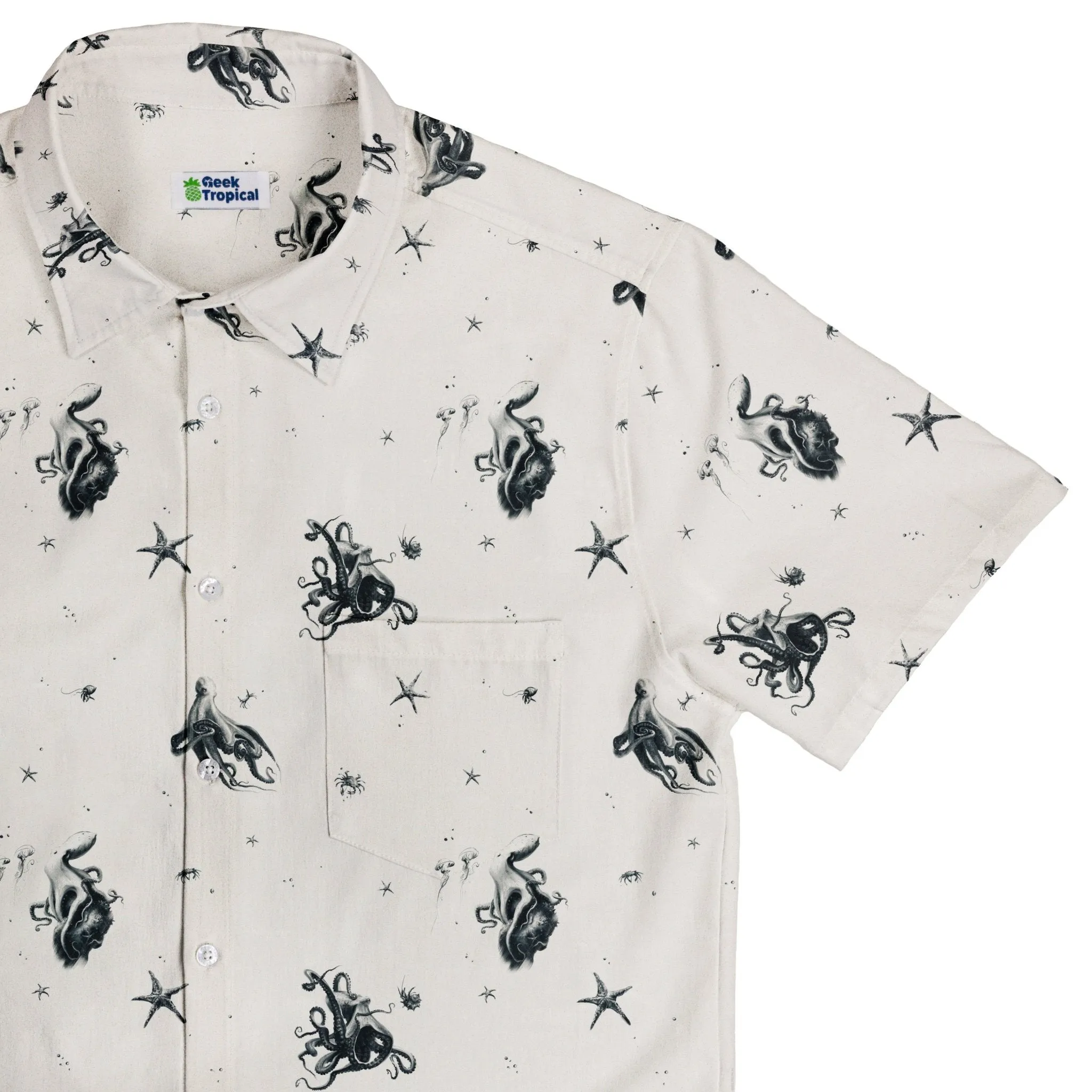 Octopus Button Up Shirt