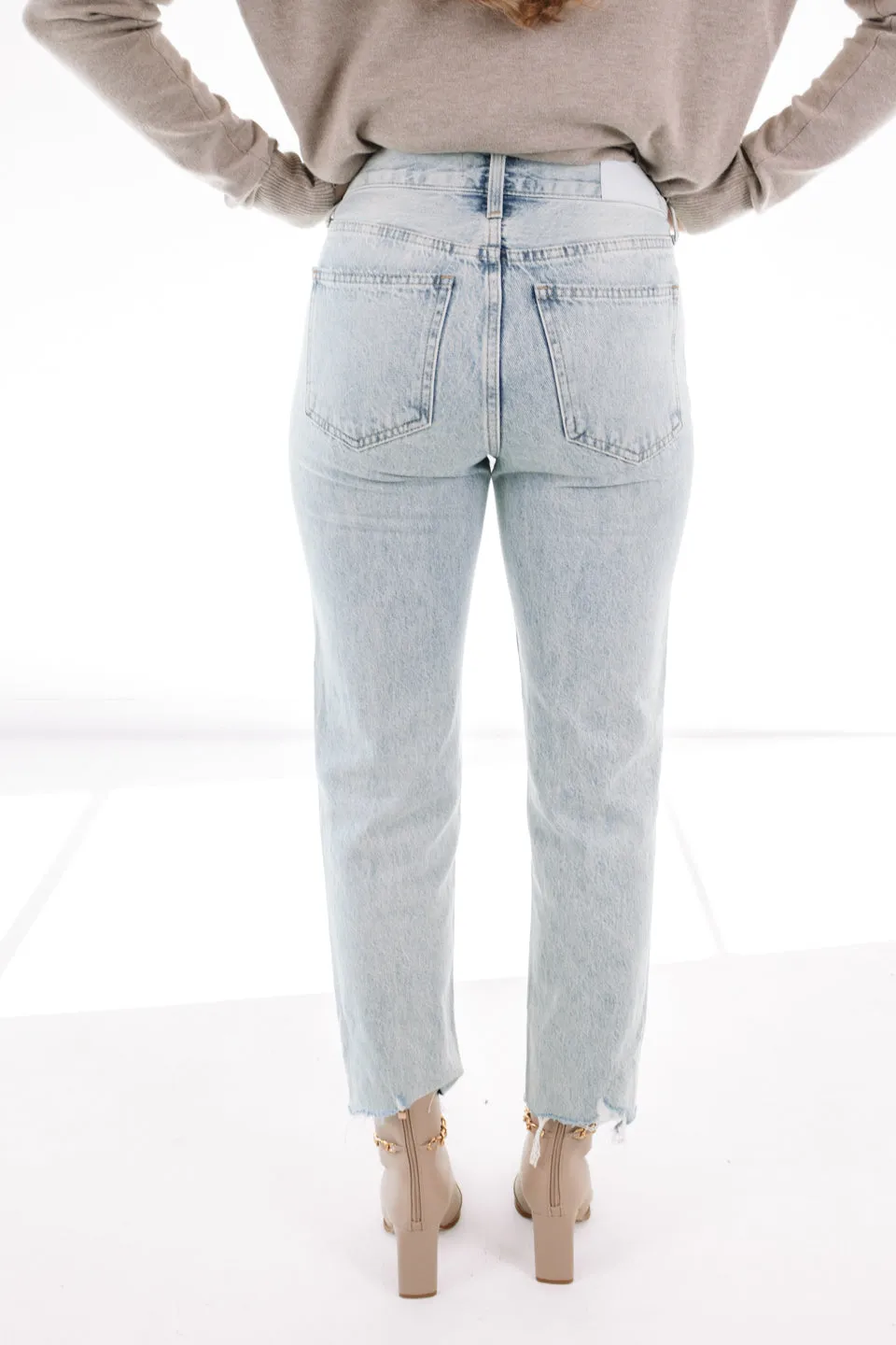 Pistola Charlie High Rise Straight Jeans - Hysteria