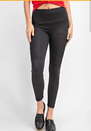 Plus Moto Leggings