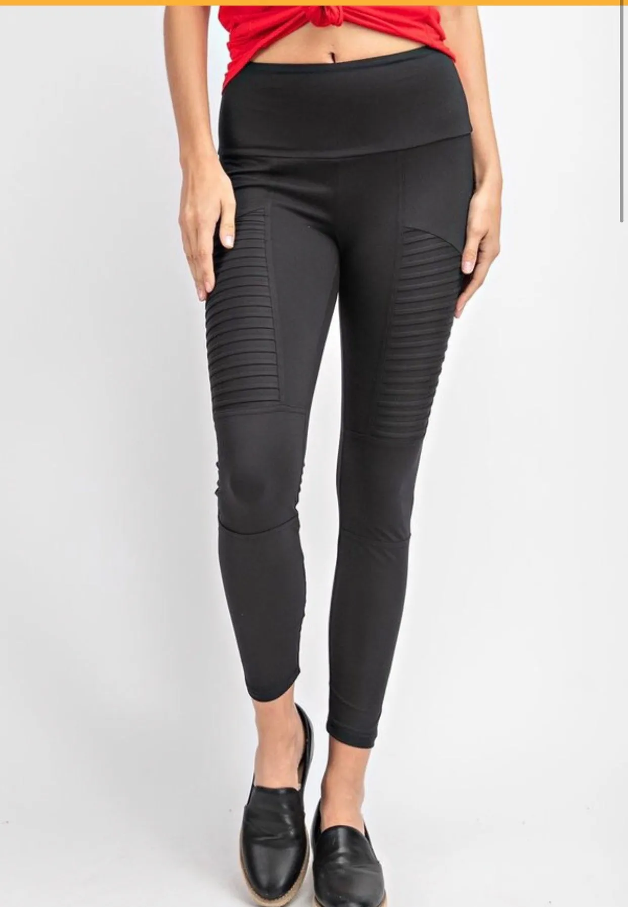 Plus Moto Leggings