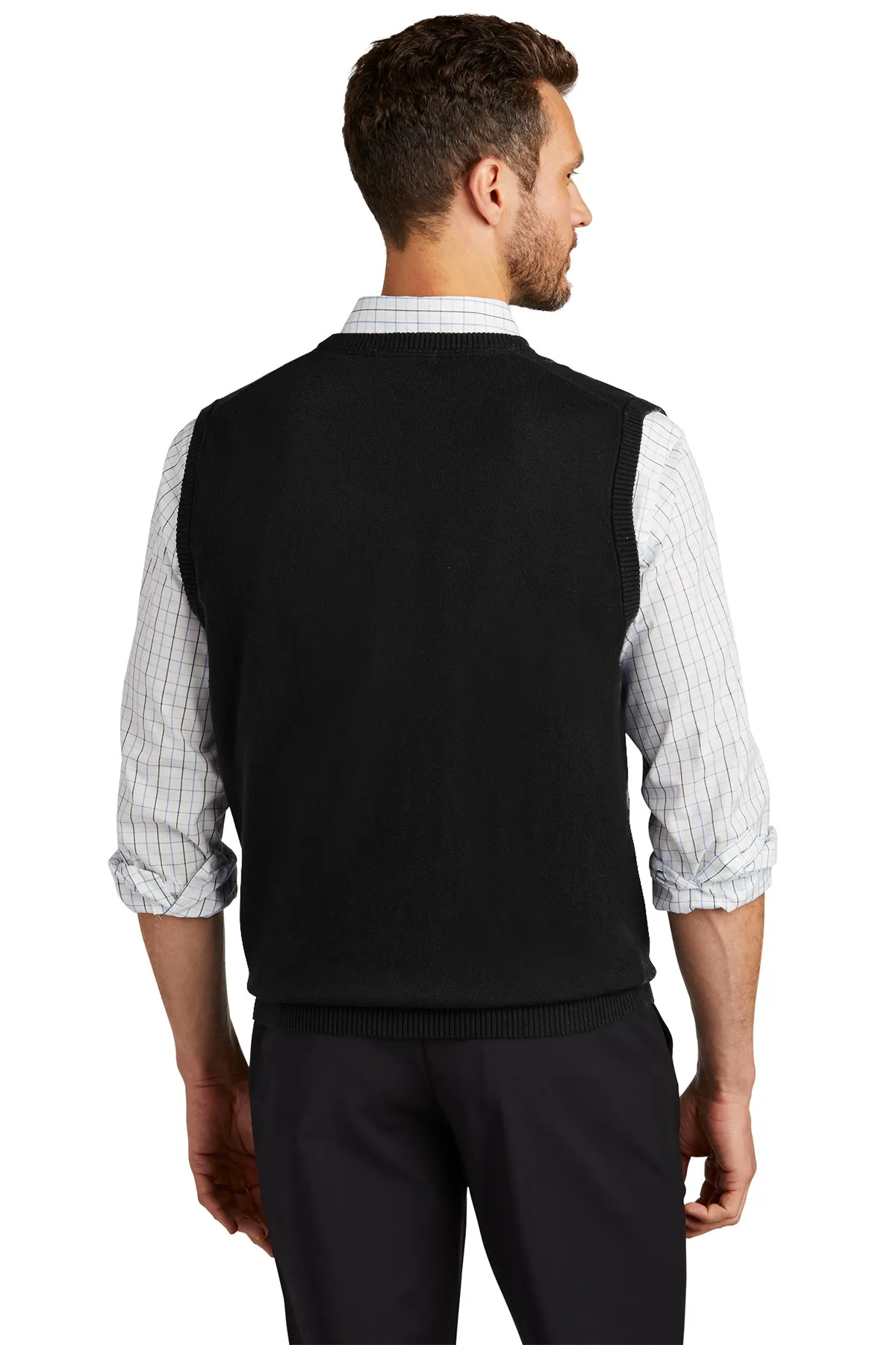 Port Authority Sweater Vest, Black [Allied Residential]