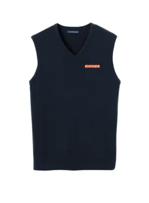 Port Authority Sweater Vest, Navy [Fooda Manager]