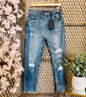 Risen Distressed Relaxed Fit Skinny