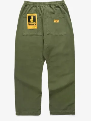 Service Works Olive Classic Chef Pants