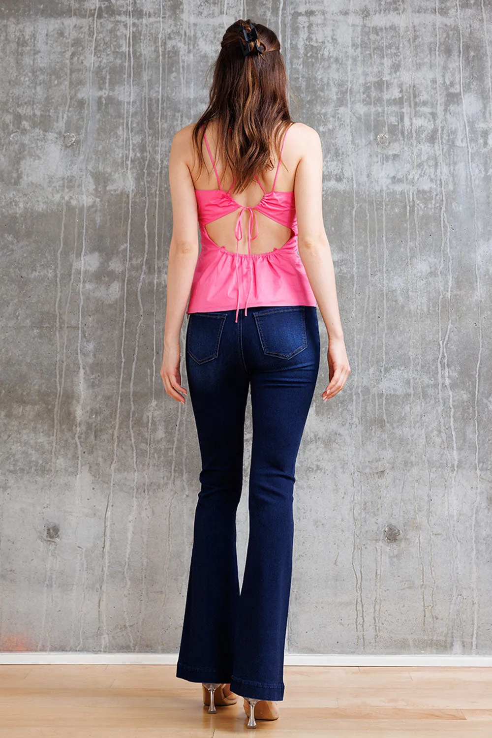 Super High Rise Basic Flare Jeans