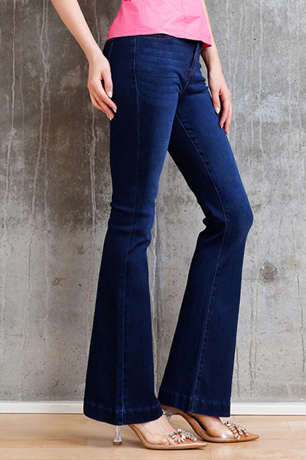 Super High Rise Basic Flare Jeans