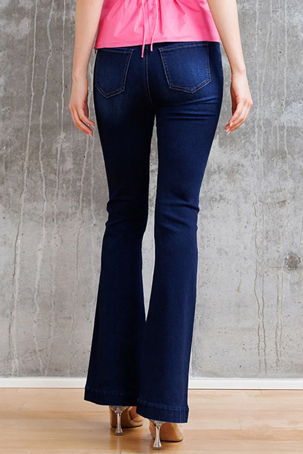 Super High Rise Basic Flare Jeans