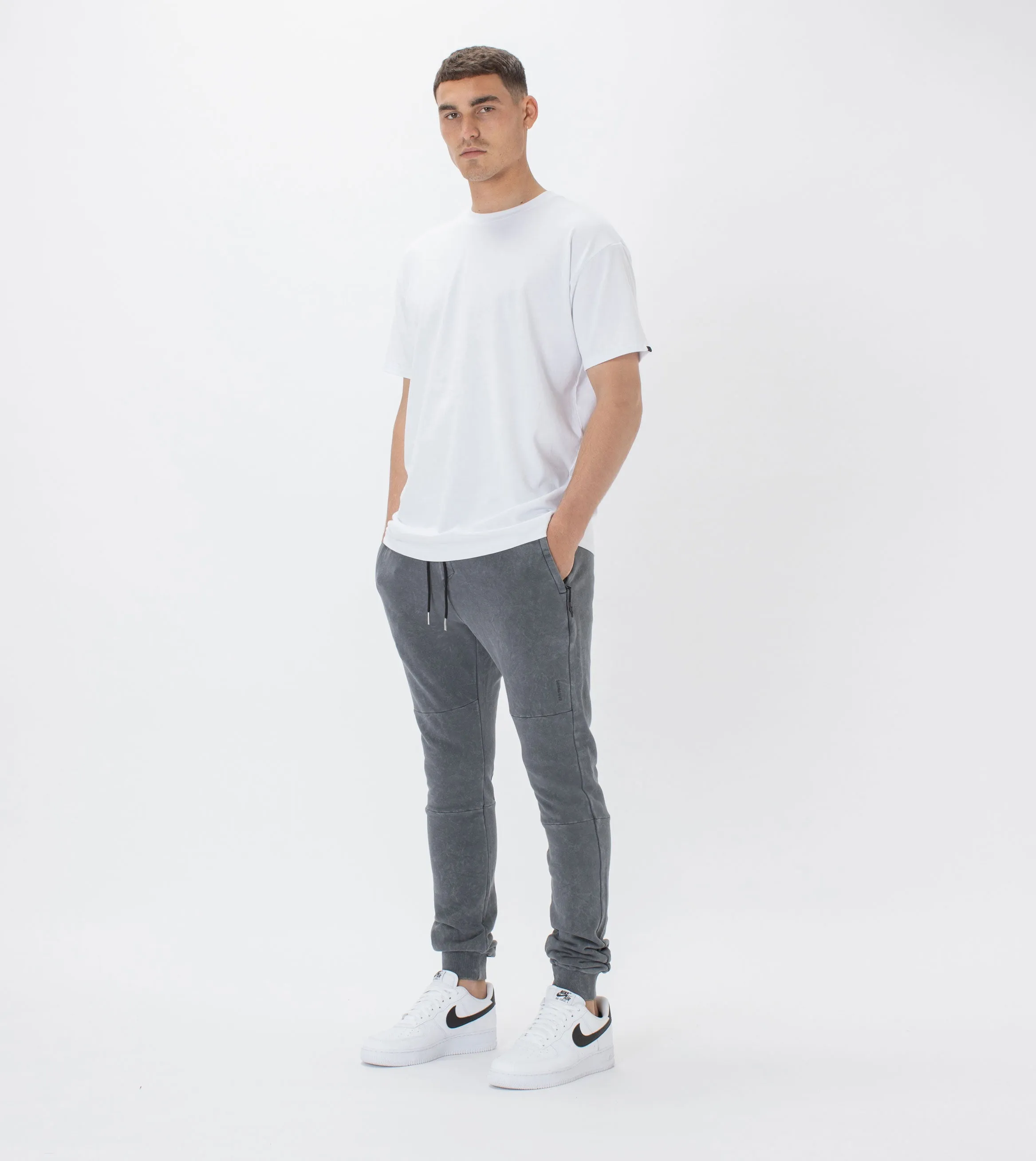 Sureshot Fleece Jogger Grey Salt