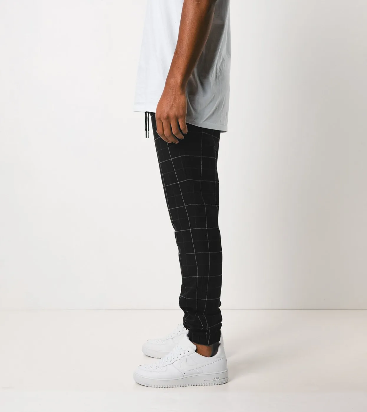 Sureshot Gridline Jogger Black/White - Sale